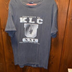 Port and Company Dark Gray Graphic Tee